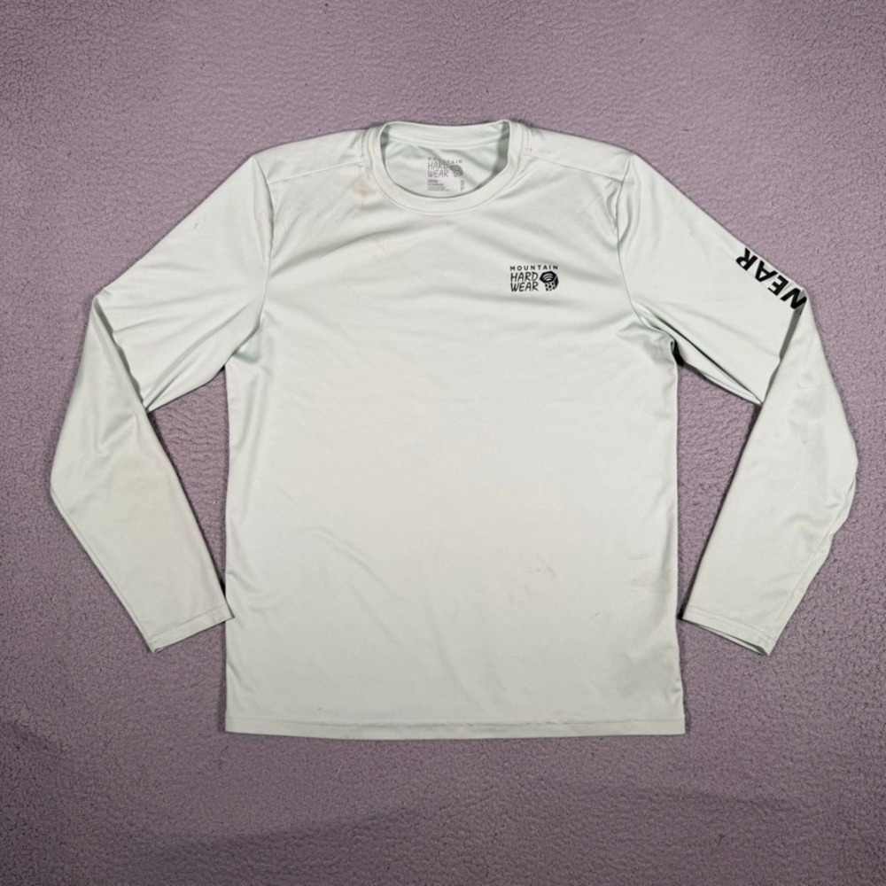 Mountain Hardwear Shirt Mens Small Outdoor Hiking Casual Preppy Lightweight Logo